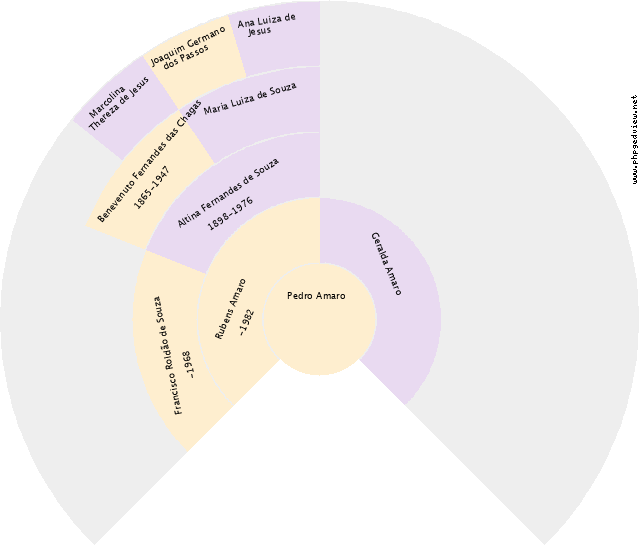 Isaac Brandao Araujo Gráfico de Ascendência